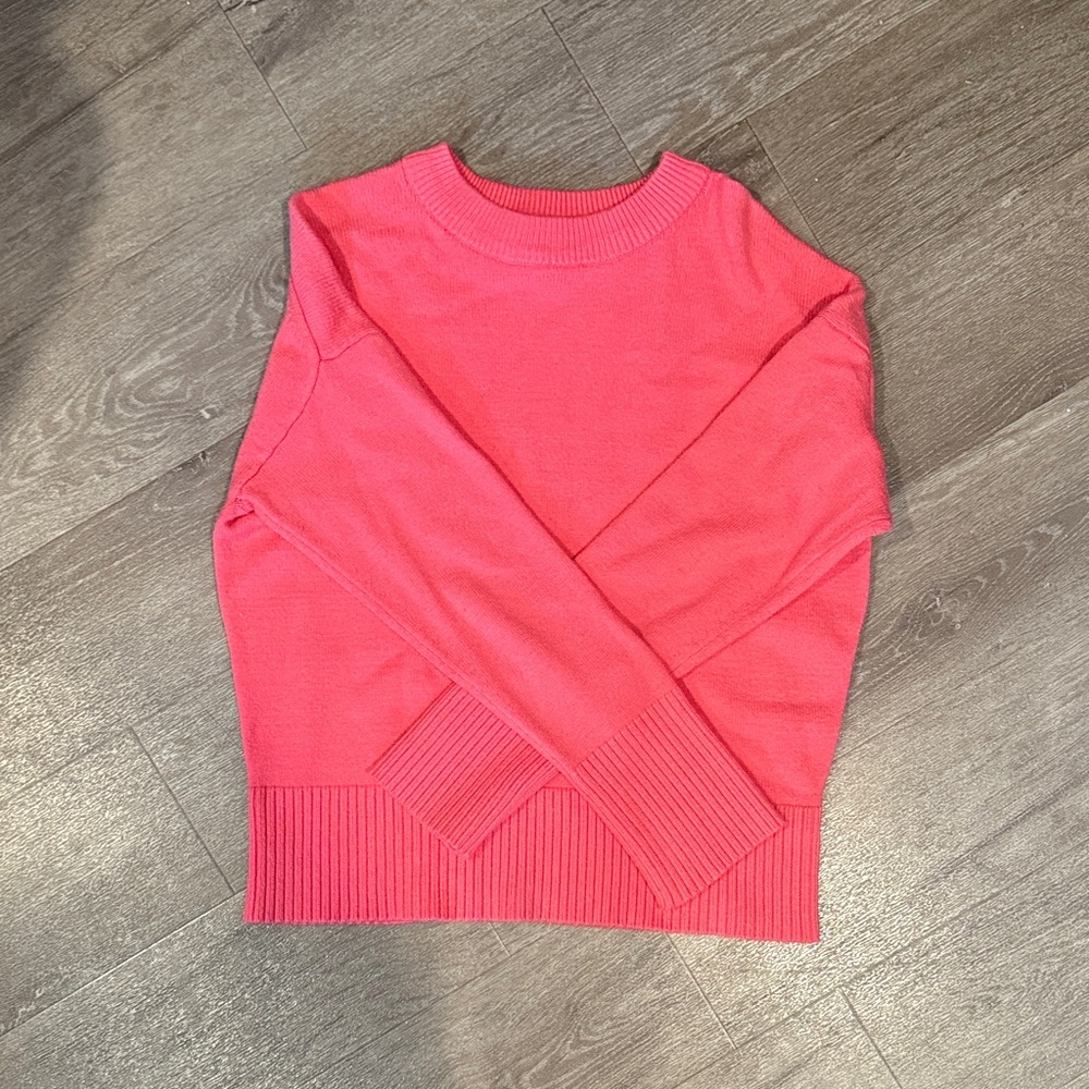 a new day Coral Crew Neck Sweater